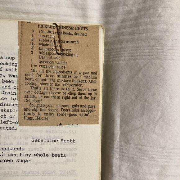 Favorite Recipes 1978 Cookbook Hendricks County Garden Club Indiana - Picture 8 of 12